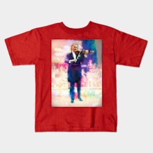 andré rieu playing the violin Kids T-Shirt